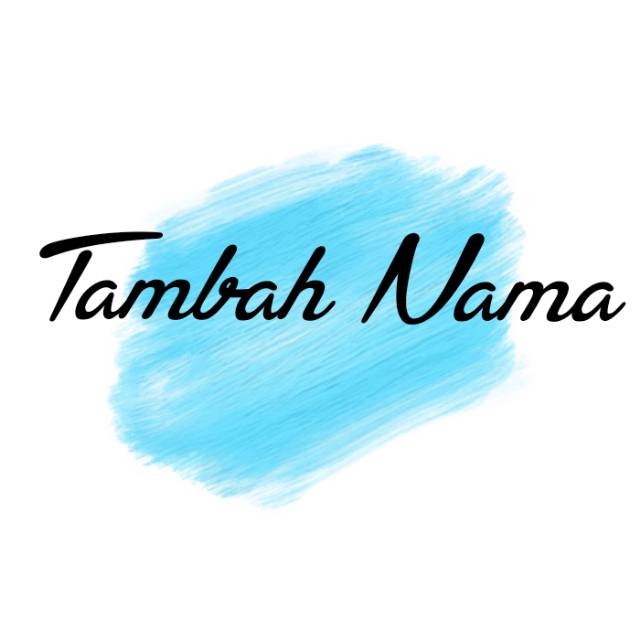 

Tambahan nama