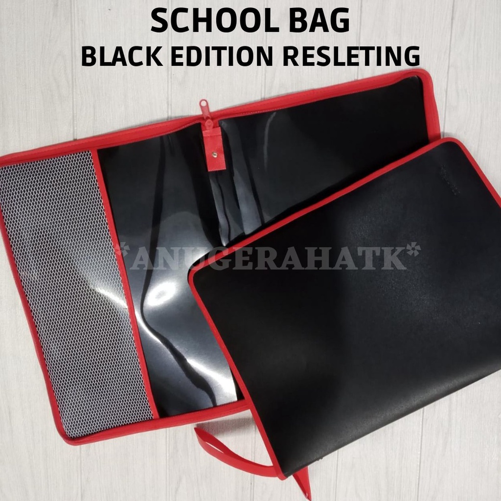 

MAP TAS JALA RESLETING SCHOOL BAG. BLACK EDISION UK. F4