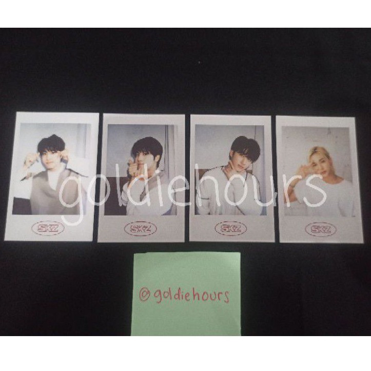 POLAROID / PHOTOCARD POB CHANGBIN STRAY KIDS SEASON GREETING 2021