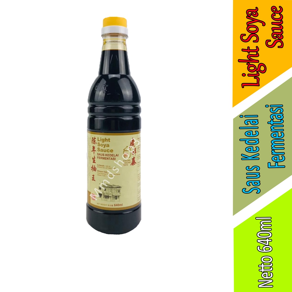 

Saus Kedelai Fermentasi - Light Soya Sauce - 640ml