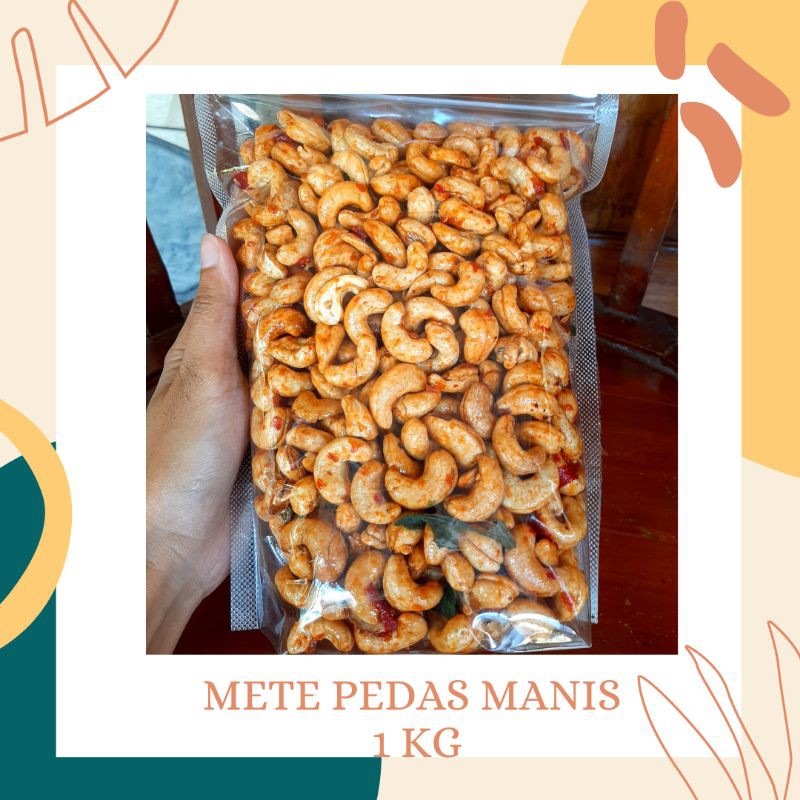 

Kacang Mete Pedas Manis (1 Kg)