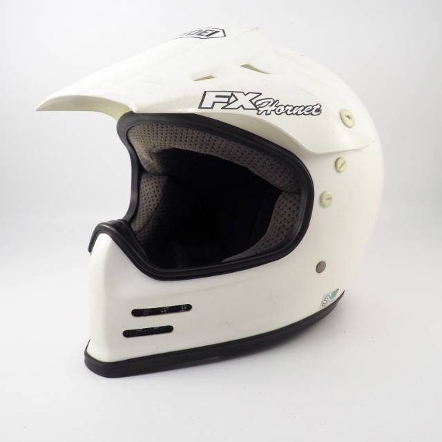 helm shoei fx hornet original motor cross trail classic