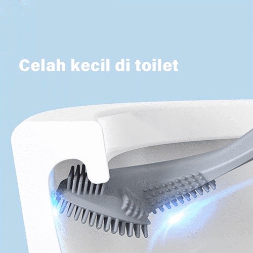 BOS - GOLF BRUSH TOILET SILICON | SIKAT PEMBERSIH TOILET SILIKON