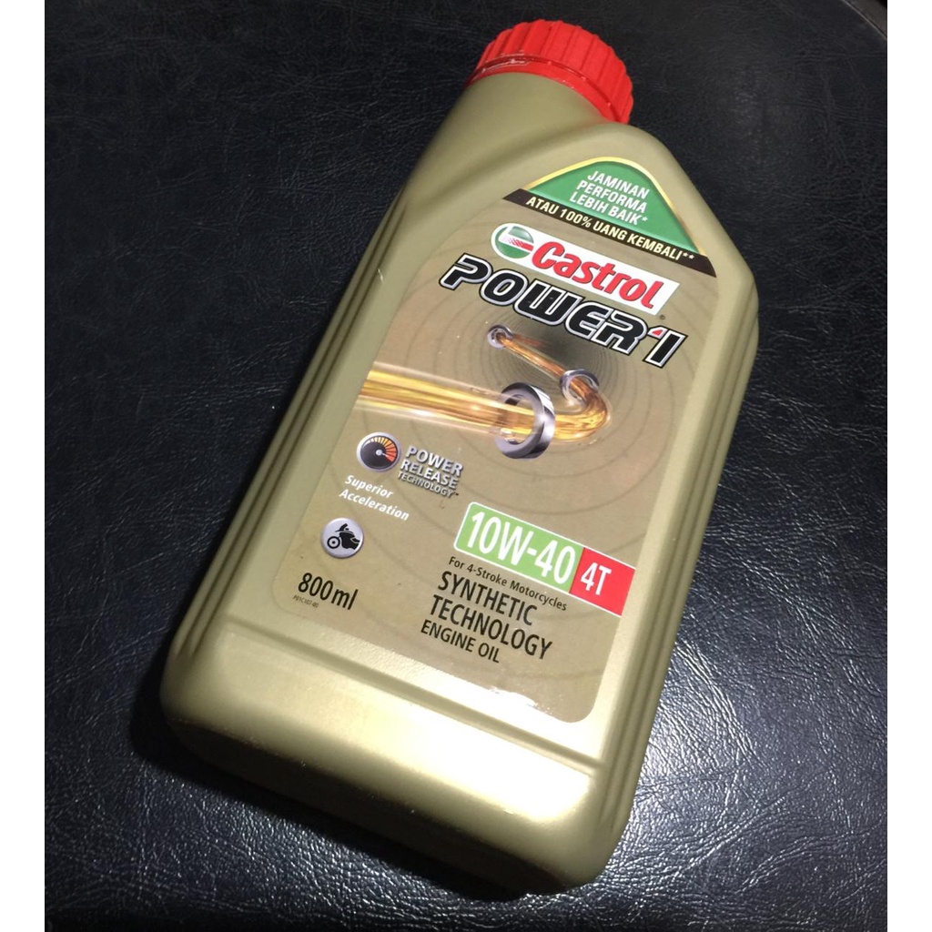 Oli Mesin Vespa Matic Castrol 10W-40 1L( Rekomendasi Piaggio )