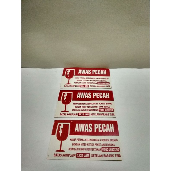 

Stiker Label Isi 10pcs/Stiker Kemasan / Stiker Paket / Stiker Unboxing / Stiker Label Uk 11x7cm