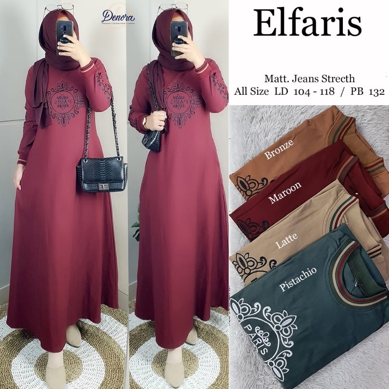 ELFARIS BY DENORA//matt jeans stretch ori