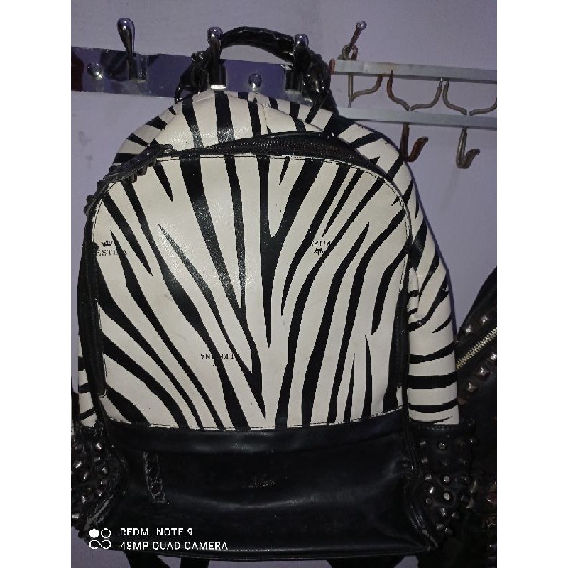 Tas J.ESTINA Leto motif Zebra