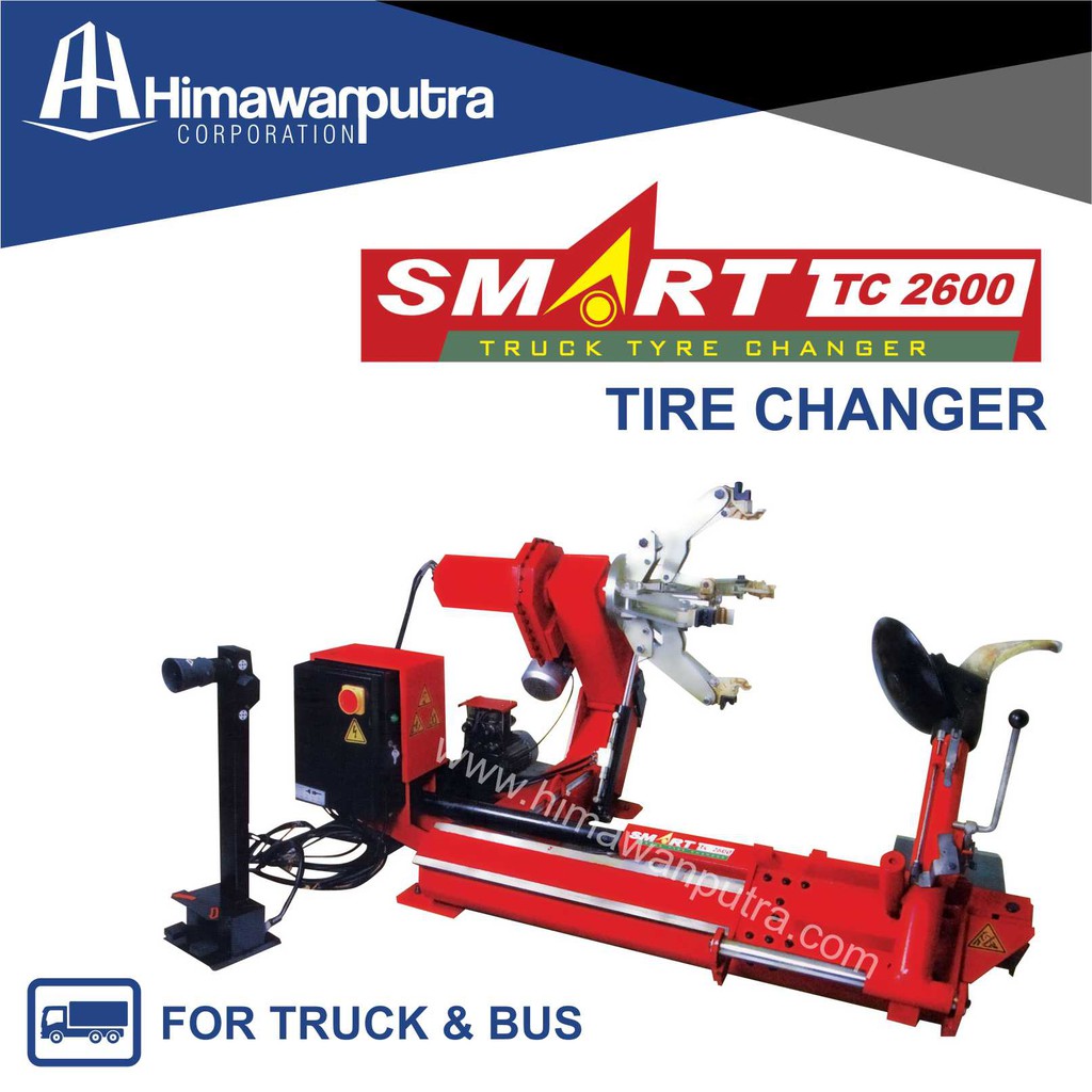 BUKAAN BAN TRUK TRUCK TIRE CHANGER SMART TC 2600 [VOUCHER MESIN]