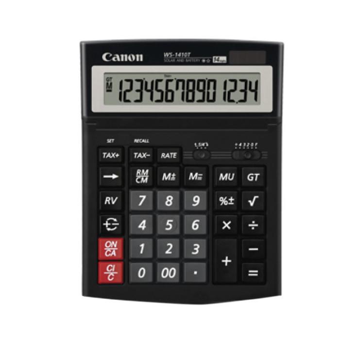 

PROMO! Canon Kalkulator WS 1410 T - 14 Digit |Kalkulator