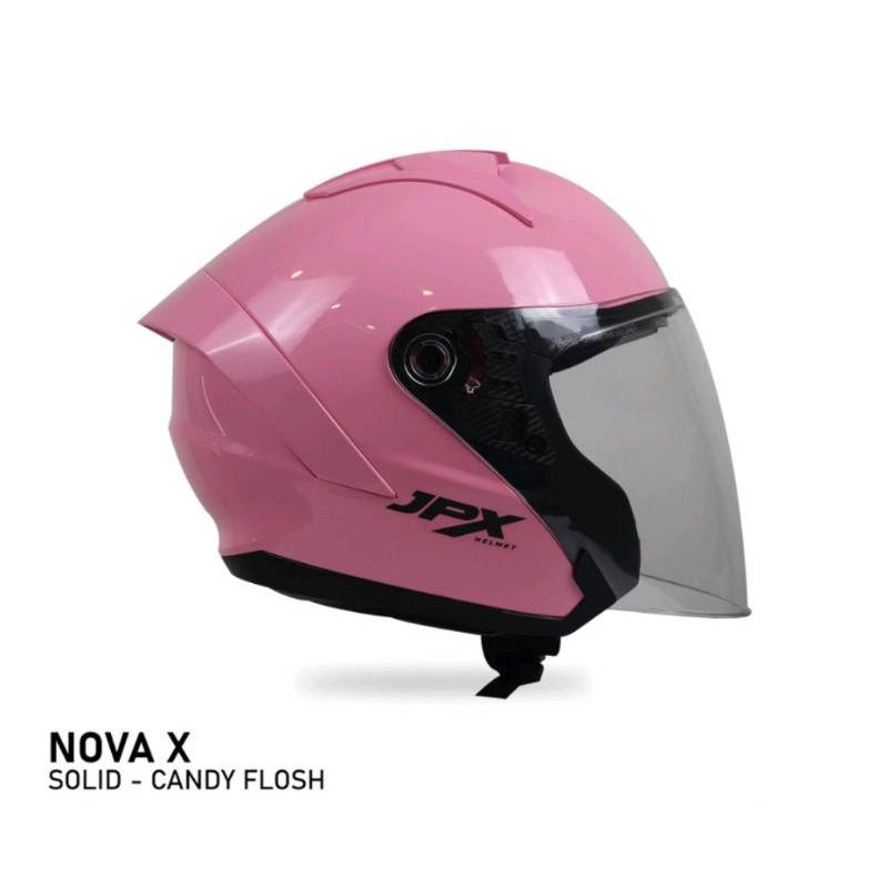 helm jpx nova x pink candy flosh