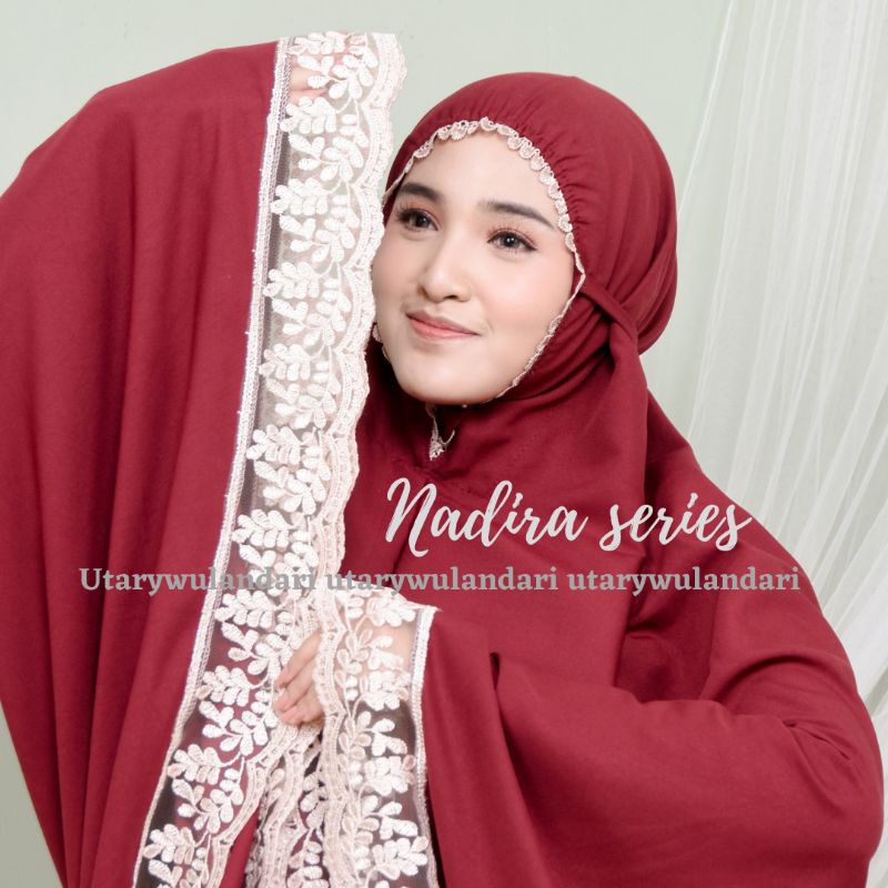 Mukena katun polos NADIRAseries