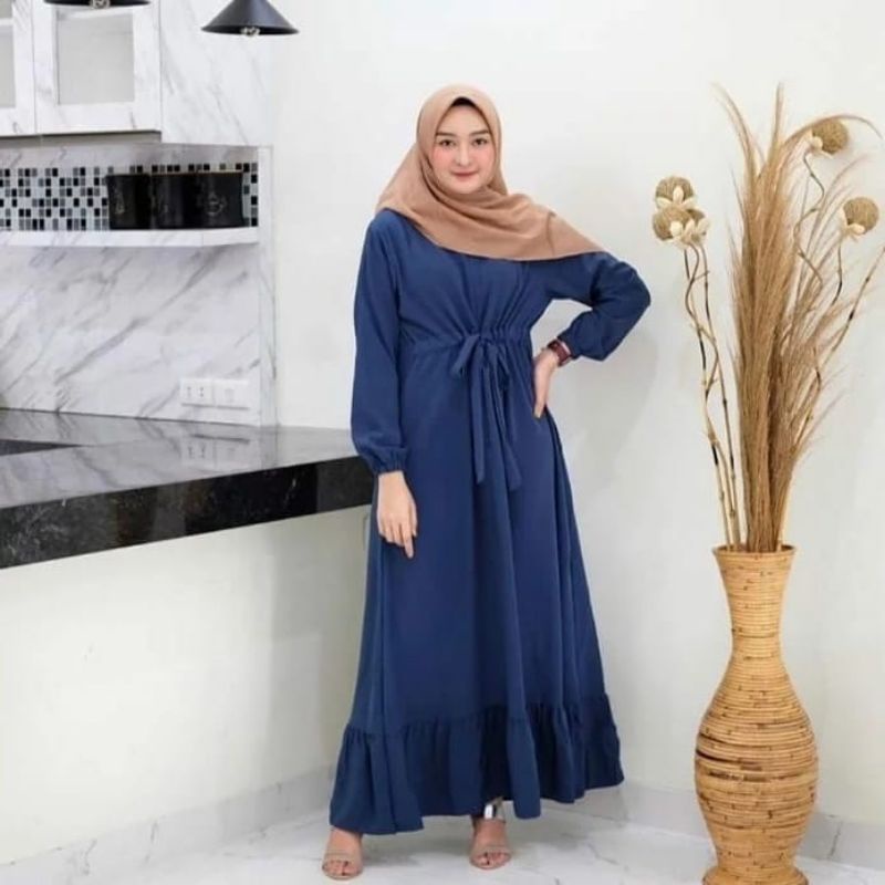 Amara home dress maxy / basika home dress rayon