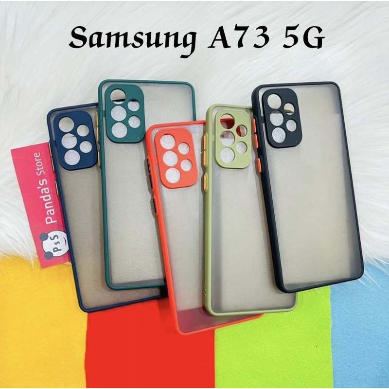 Case Samsung A73 5G My choice Original + Ring Kamera / Pelindung Kamera (PsS)