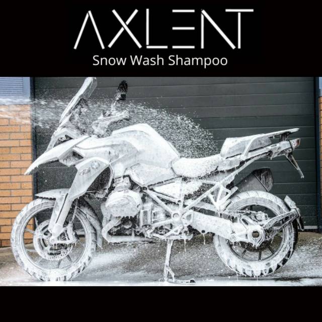 AXLENT SNOW WASH Sabun Shampo Motor Salju 500 ml