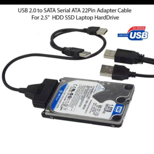 Konektor Hardisk Sata laptop To USB 2.0
