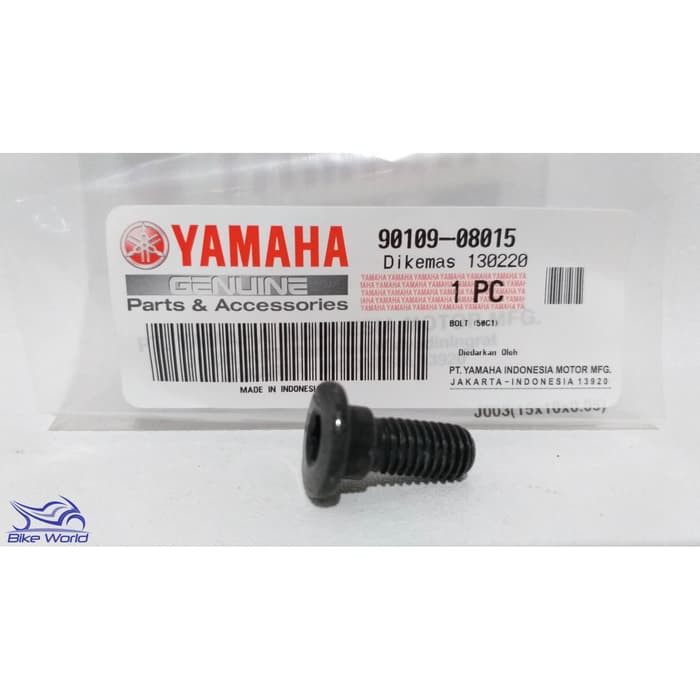 Baut Piringan Cakram Belakang 90109-08015 Yamaha Genuine Parts