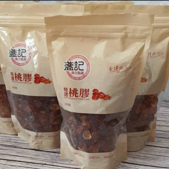 

PEACH GUM SELECTED QUALITY TAO JIAO SUPER PREMIUM GRADE A