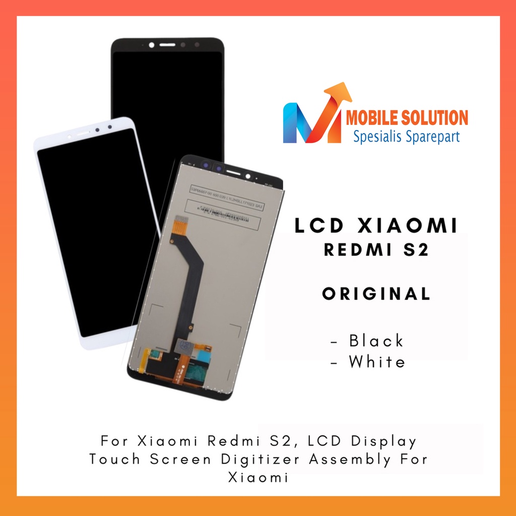 Grosir LCD Xiaomi Redmi S2 ORIGINAL 100% Fullset Touchscreen Garansi 1 Bulan + Packing / Bubbel