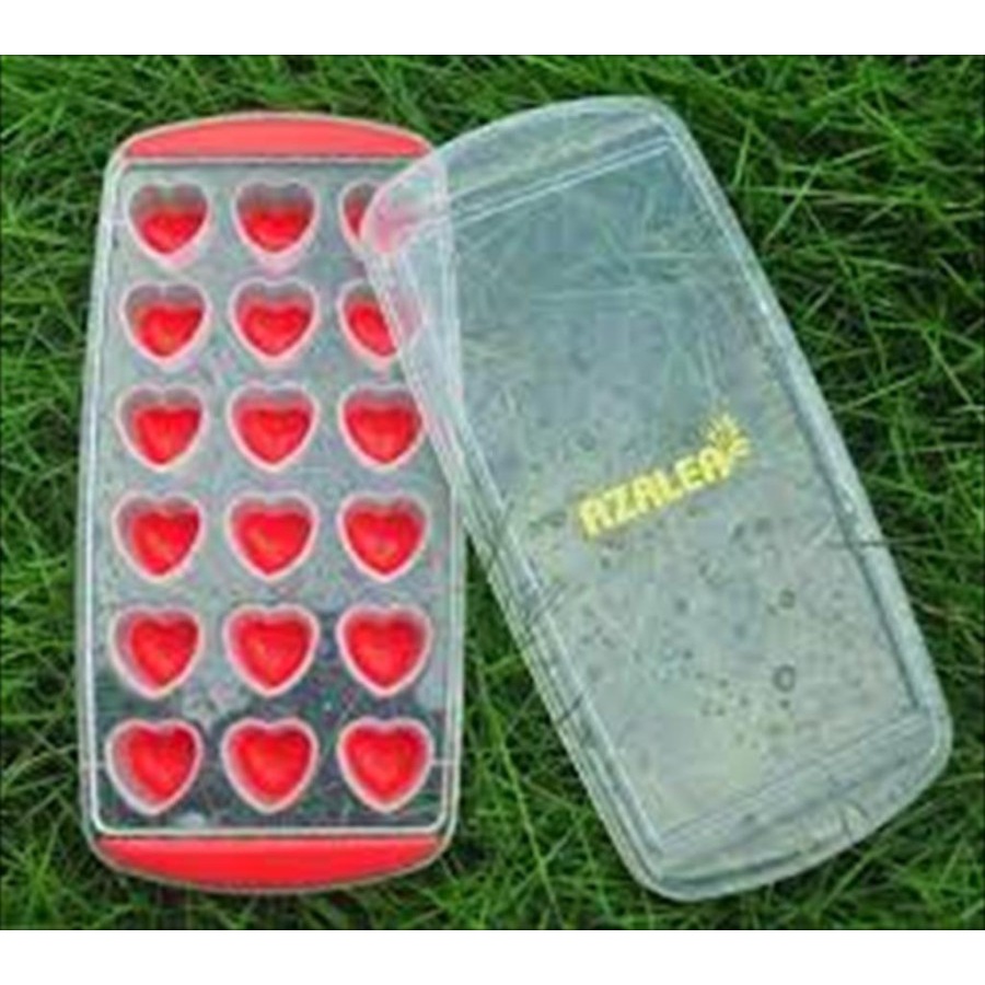 Azalea Ice Tray Love cetakan es ice cube tray Silikon karet