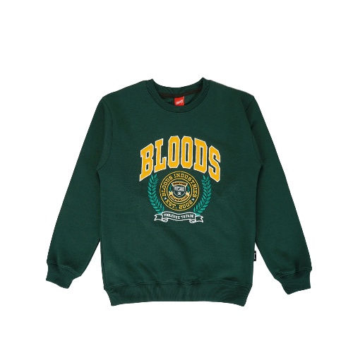 Bloods Sweater Hoodie Unity 02 Dark Green