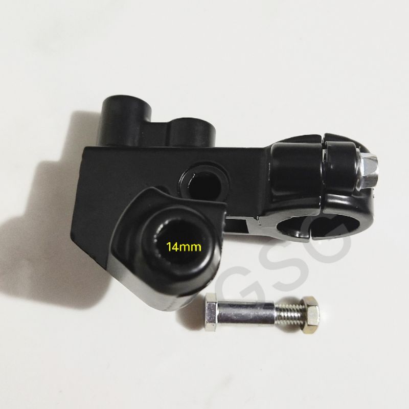Rumah Handle Kopling/Dudukan Spion Kiri Satria Fu 150 New Drat Mur 14mm