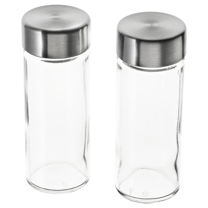 

Botol bumbu kaca stainless ortfylld