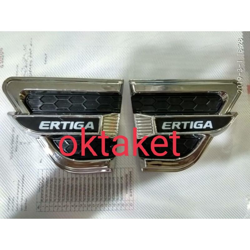 side vent Ertiga all new Ertiga activo Chrome