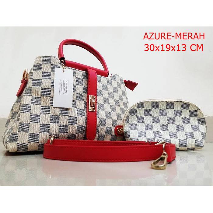 TAS IMPORT TAS FASHION TAS BATAM LV LIDAH SET SUPER