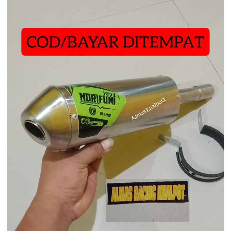 Slincer Knalpot Trail 2tak Ts125,Ninja Trail,Fiz R Trail,Satria Trail