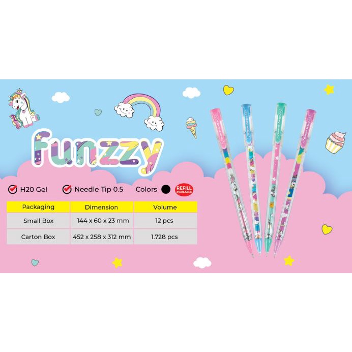 

PULPEN STANDARD GEL/FUNZZY/PULPEN KARAKTER/PULPEN GEL