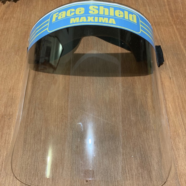 Face shield pelindung muka acrylic akrilik buka tutup