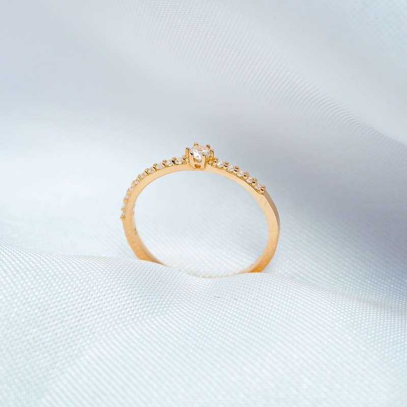 Cincin Kim Series by Sandra Dewi Gold Kadar 18K RI200249