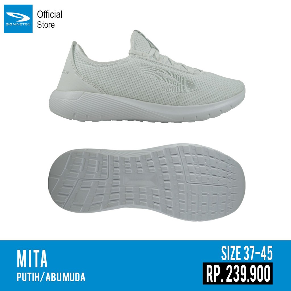 Sepatu Sneakers 910 Shoes Seri Mita - Putih
