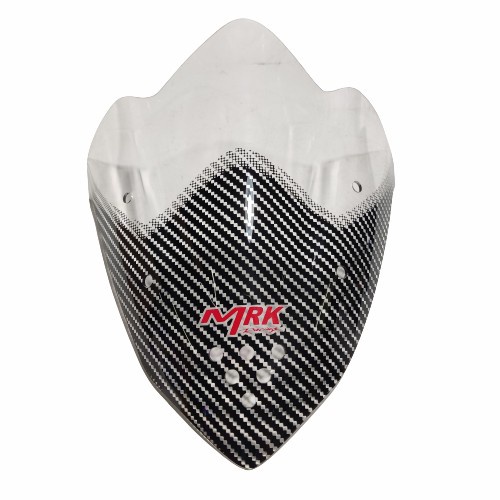 VISOR NINJA 150 R KARBON CARBON WINDSHIELD KACA NINJA 150 R