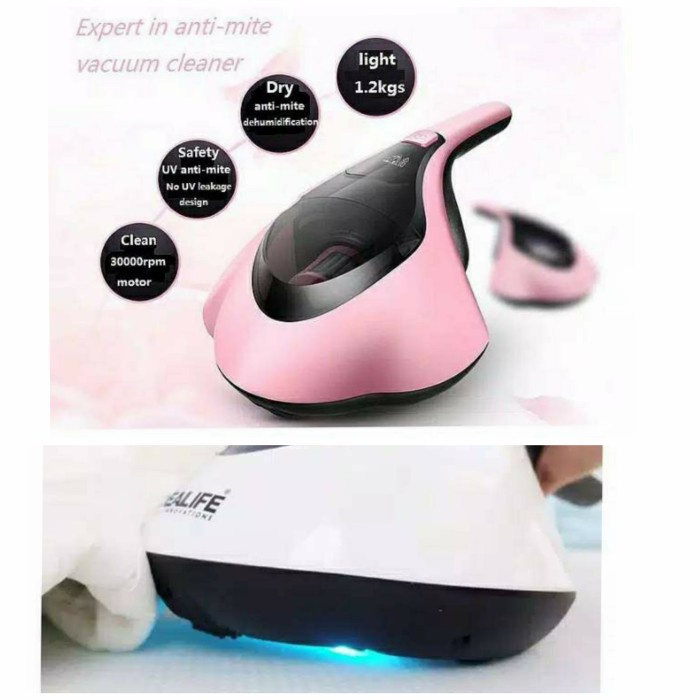 Idealife Penyedot Debu Pembasmi Tungau Kasur Dust UV Mite Vacuum Cleaner IL 132 IL132