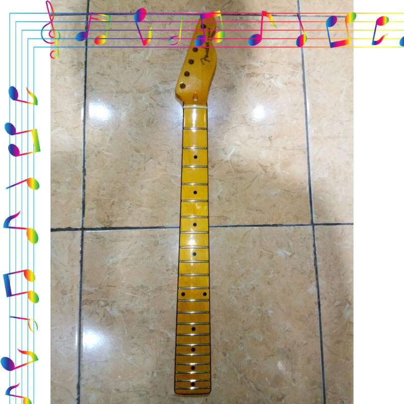 Neck Fender Telecaster Original Pabrikan ID MUSIK JAYA