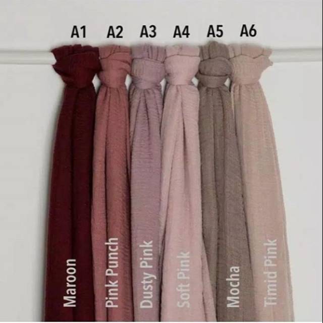 HIJAB PASHMINA COTTON SCARF MUSLIM (REAL PICTURE)