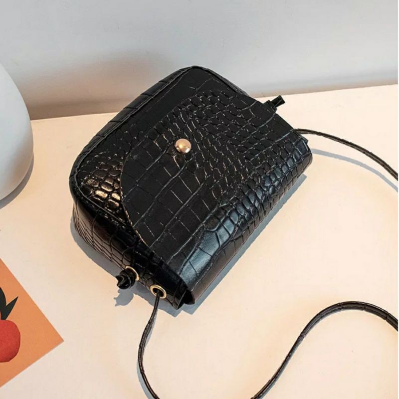 dem_sare / DS1085 - JESSYKA Tas Wanita Mini Selempang Vintage Croco Slingbag Mini Fashion Wanita