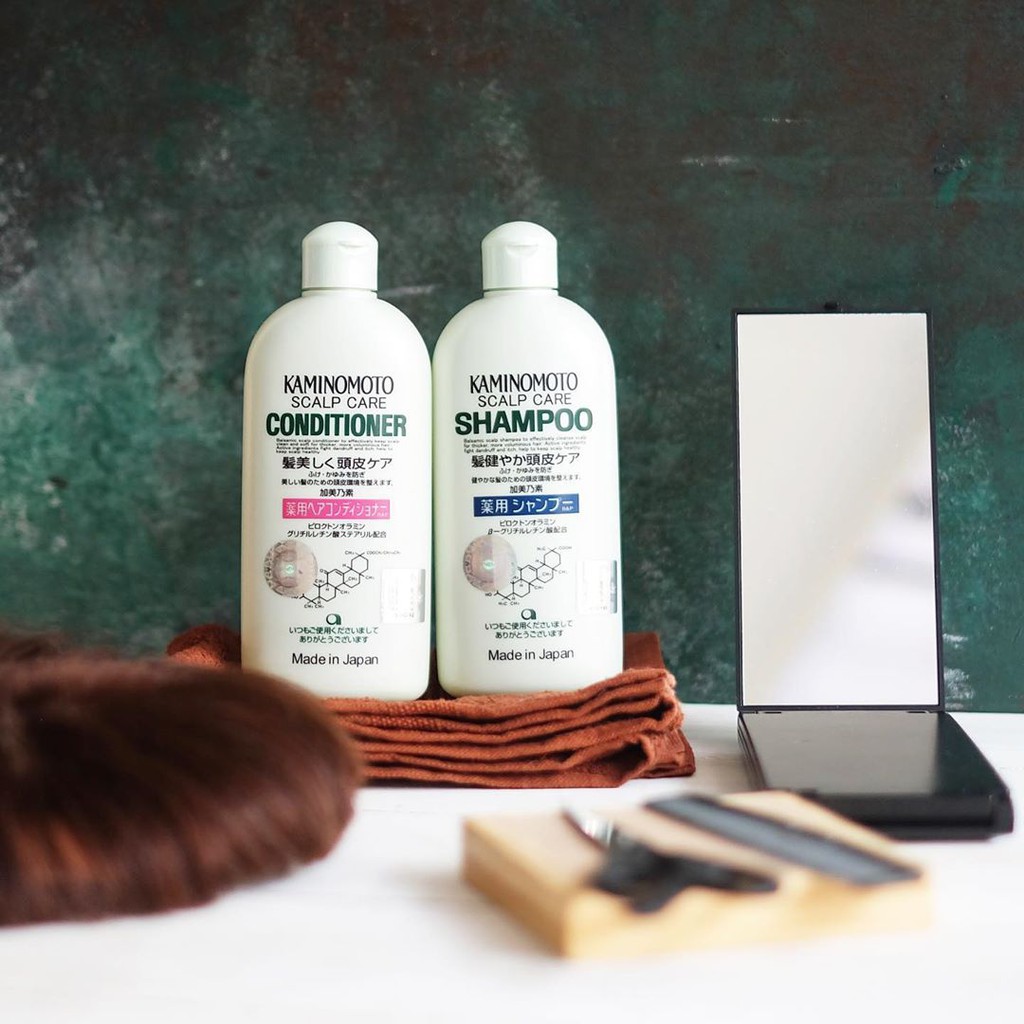 KAMINOMOTO Scalp Care (Shampoo/Conditioner)(300ml) - Anti Ketombe/Rambut Rontok