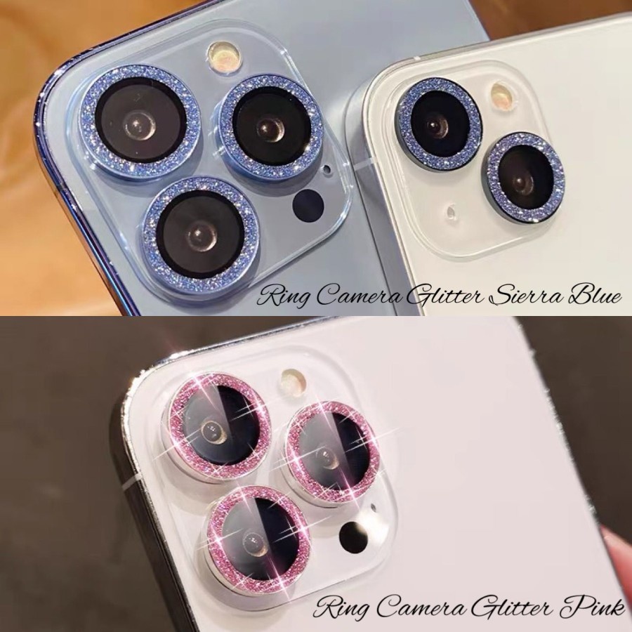 RING CAMERA GLITTER IPHONE 13 MINI IPHONE 13 IPHONE 13 PRO IPHONE 13 PROMAX