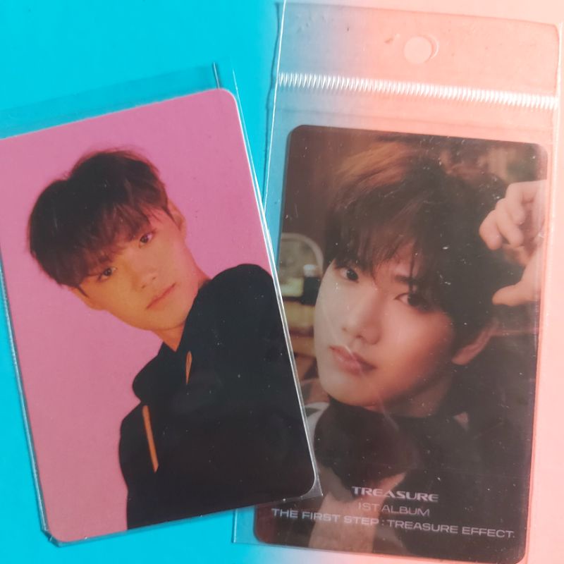PC junkyu synnara full album, doyoung  ch1 treasure photocard