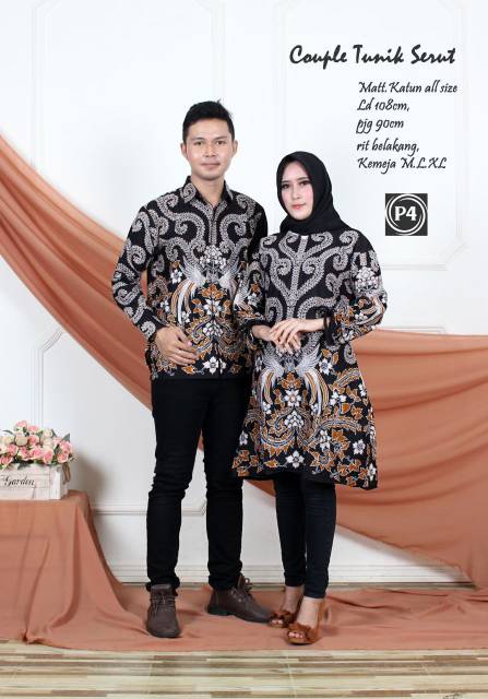 GROSIR COUPLE ATASAN BATIK TUNIK