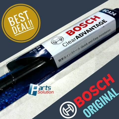 Wiper Datsun Go & Datsun Go+ Panca BOSCH Clear Advantage 24" ORIGINAL Original original