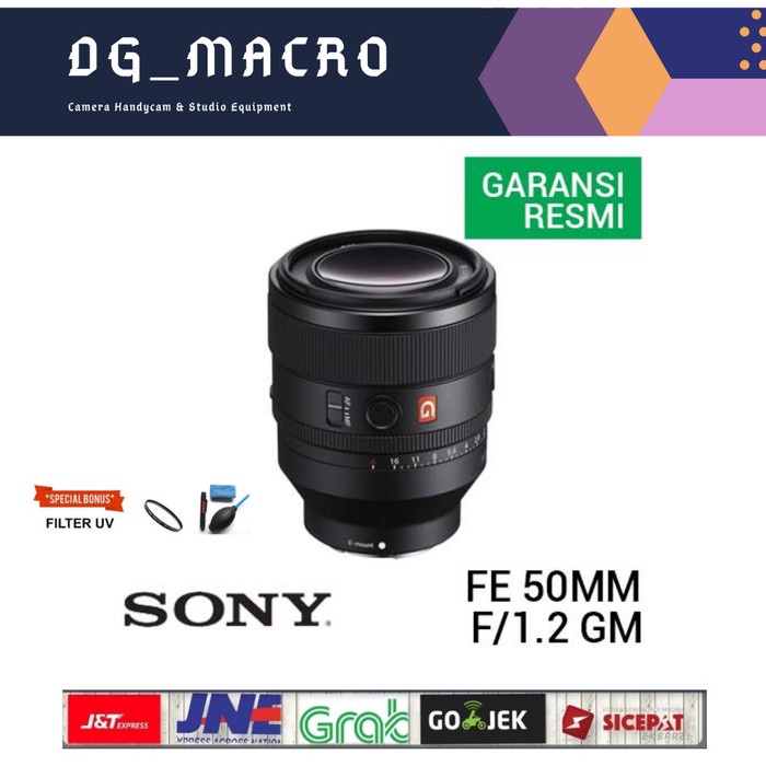 SONY FE 50mm f/1.2 GM Lensa - FE 50mm f1.2 GM