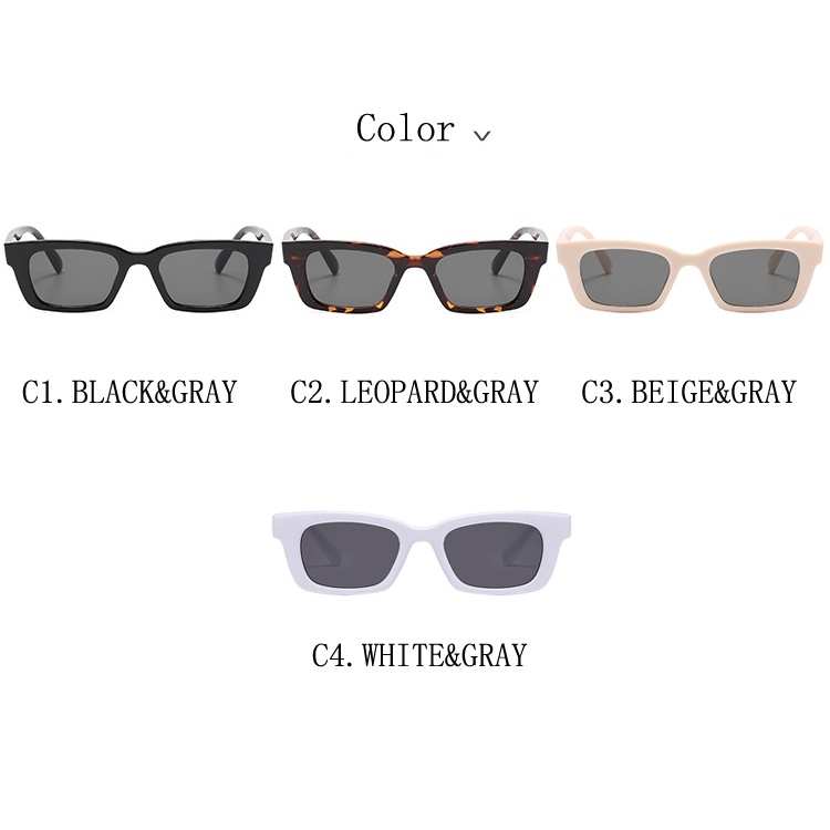 【TERSEDIA & COD】Kacamata Hitam Wanita Korean Fashion Kacamata Gaya Wanita Terbaru-6