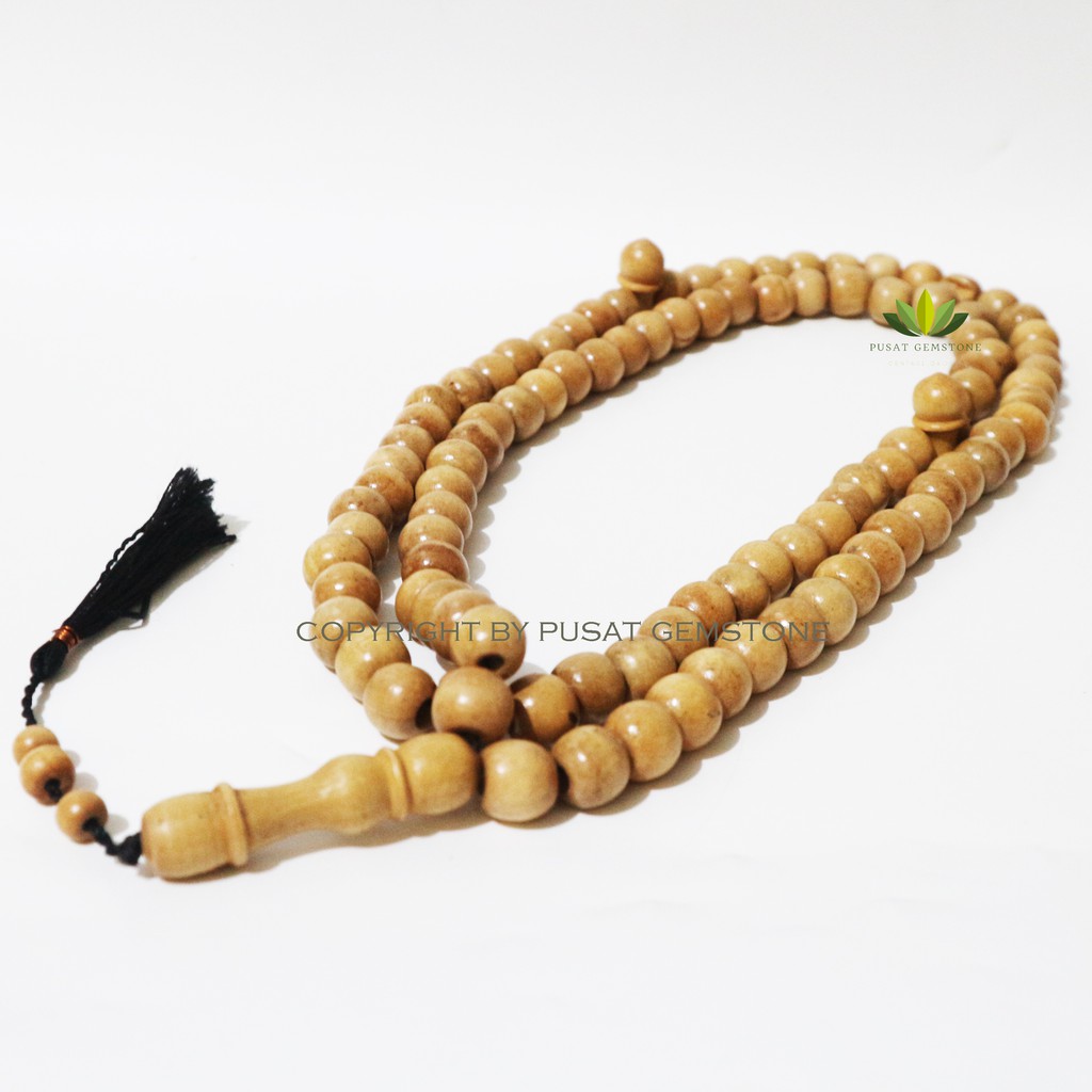 Tasbih Kayu Lokat 99 Butir 15 mm