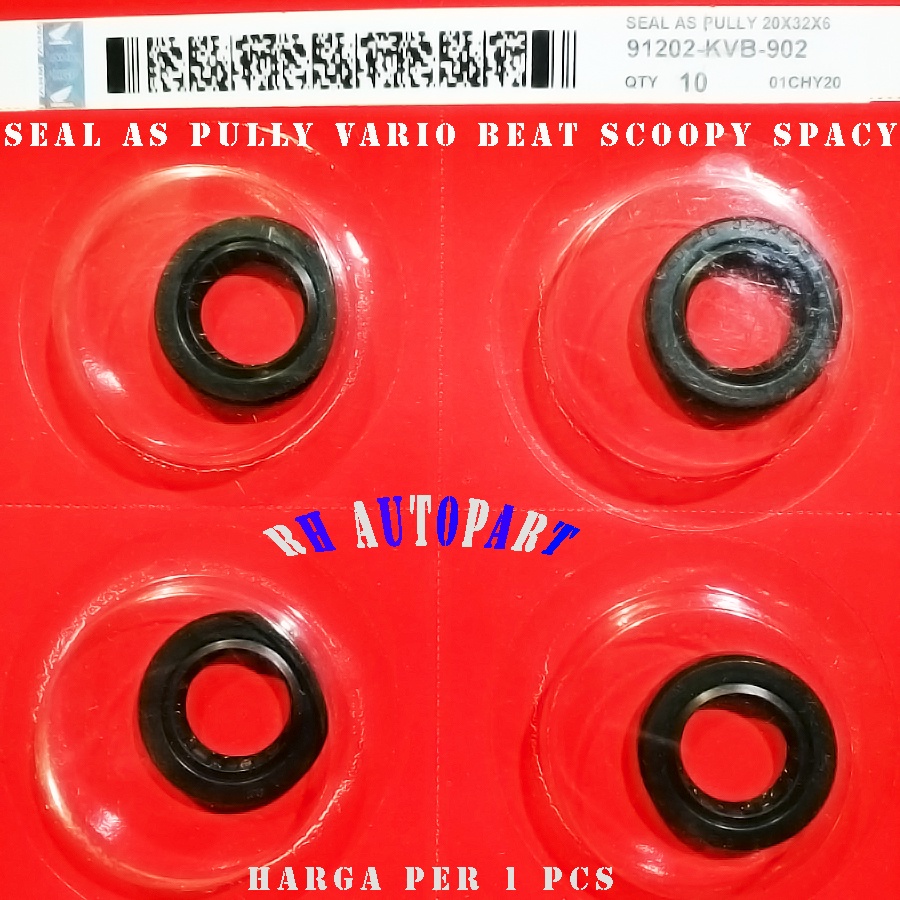 KARET Oil SIL SEAL AS PULLY HONDA BEAT VARIO SCOOPY SPACY PCX KARET SEAL As Puly KVB