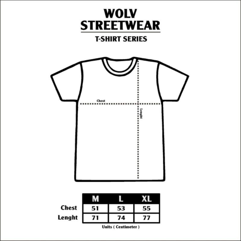 KAOS TSHIRT WOLV AFTER DEATH ORIGINAL