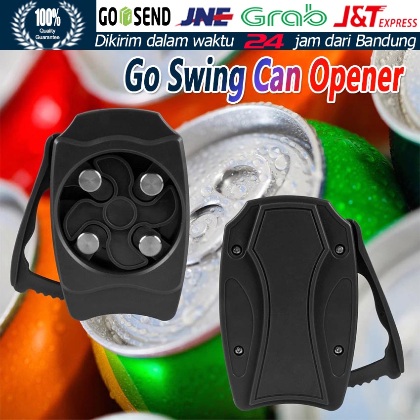 Jual Go Swing Pembuka Tutup Botol Kaleng Soda Topless Can Opener Alat