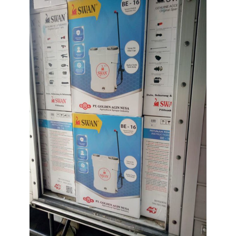 sprayer Swan BE 16 elektrik
